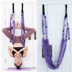 FlexiStretchFitness Hip Stretch Yoga Sling – Full‑Body Flex Boost, Wide Soft Strap, Ideal for Yoga, Pilates & Rehab Yoga Belt