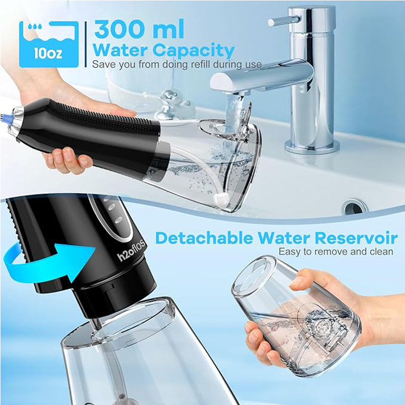 AquaPulse Oral Irrigator – Powerful 5‑Mode Cleaning, IPX7 Waterproof, Travel‑Ready Teeth Care