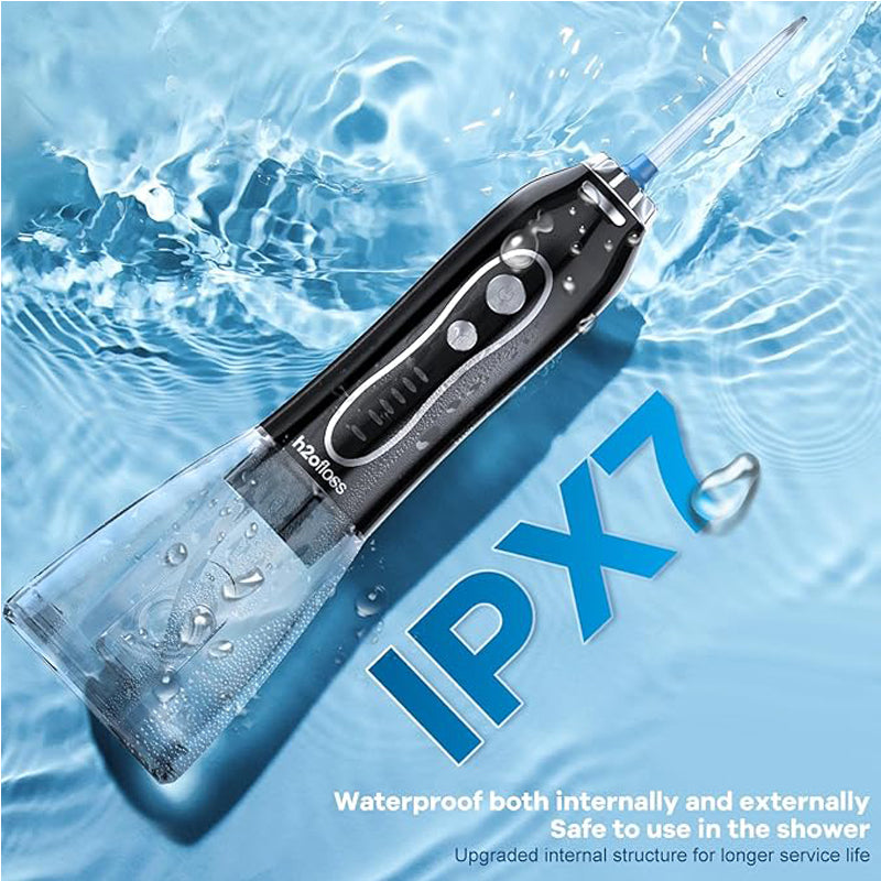 AquaPulse Oral Irrigator – Powerful 5‑Mode Cleaning, IPX7 Waterproof, Travel‑Ready Teeth Care