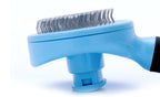 Pet Steel Needle Brush – Tangle‑Free Grooming, Soft‑Tip Steel Bristles, For Shedding‑Prone Pets