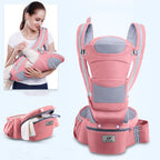 Ergonomic Baby Hipseat Carrier – Comfortable Weight Support, 3‑in‑1 Design, For Daily Hands‑Free Carrying