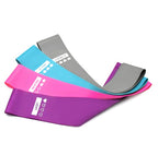Yoga & Fitness Stretch Bands – Multi‑Resistance Training, Soft Stretch Material, Great for Beginners & Pros