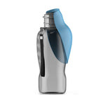 FetchFlow Foldable Dog Water Bottle – Spill‑Free Drinking, Foldable Bowl Top, Great for Walks, Hikes & Road Trips