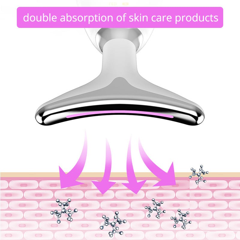NeckLift Pro – Thermal Tightening & Microcurrent Massage, Compact Rechargeable Device, Great for At‑Home Beauty Routines