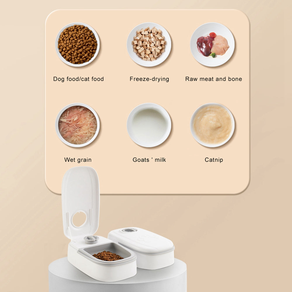 Smart Auto Pet Feeder – Timed Meals, Fresh‑Keep Design, Perfect for Busy Cat & Dog Owners