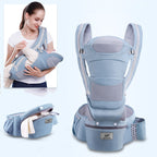 Ergonomic Baby Hipseat Carrier – Comfortable Weight Support, 3‑in‑1 Design, For Daily Hands‑Free Carrying
