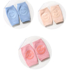 3 Knee‑Pad Socks for Babies – Cushioned Knee Support, Anti‑Slip Design, Ideal for Crawling & First Steps