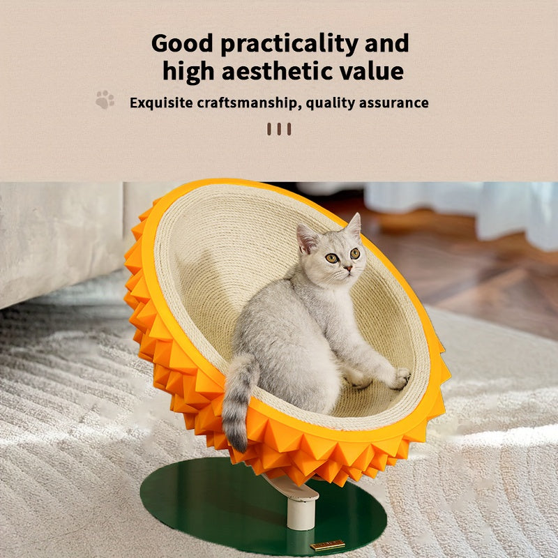 3‑in‑1 Durian Cat Pod – Bed, House & Scratcher