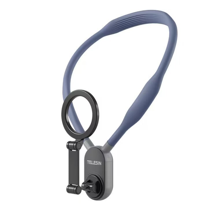 Magnetic Phone Neck Holder – Quick‑Release MagSafe, Adjustable Silicone Frame, Ideal for Travel, Streaming & On‑the‑Go Use