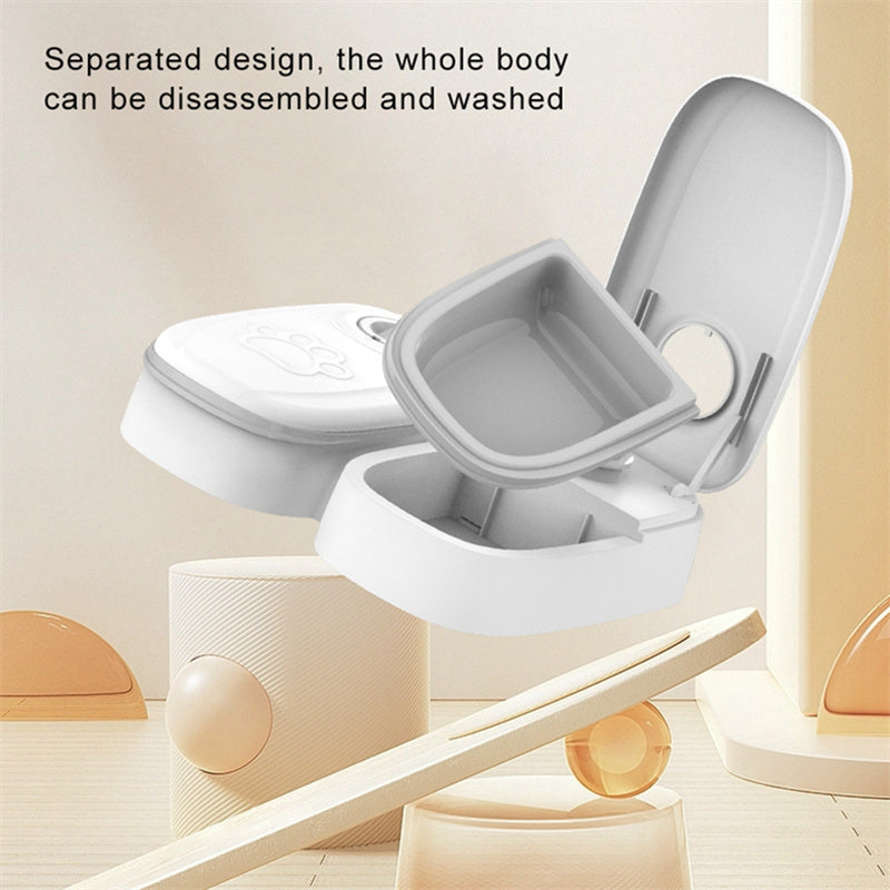 Smart Auto Pet Feeder – Timed Meals, Fresh‑Keep Design, Perfect for Busy Cat & Dog Owners