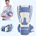 Ergonomic Baby Hipseat Carrier – Comfortable Weight Support, 3‑in‑1 Design, For Daily Hands‑Free Carrying