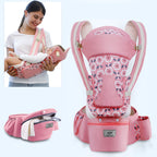 Ergonomic Baby Hipseat Carrier – Comfortable Weight Support, 3‑in‑1 Design, For Daily Hands‑Free Carrying