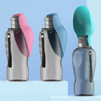 FetchFlow Foldable Dog Water Bottle – Spill‑Free Drinking, Foldable Bowl Top, Great for Walks, Hikes & Road Trips