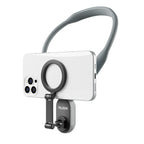 Magnetic Phone Neck Holder – Quick‑Release MagSafe, Adjustable Silicone Frame, Ideal for Travel, Streaming & On‑the‑Go Use