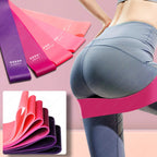 Yoga & Fitness Stretch Bands – Multi‑Resistance Training, Soft Stretch Material, Great for Beginners & Pros