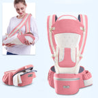 Ergonomic Baby Hipseat Carrier – Comfortable Weight Support, 3‑in‑1 Design, For Daily Hands‑Free Carrying