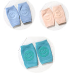 3 Knee‑Pad Socks for Babies – Cushioned Knee Support, Anti‑Slip Design, Ideal for Crawling & First Steps