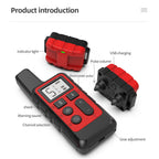 500m Waterproof Dog Training Collar – Remote & Rechargeable