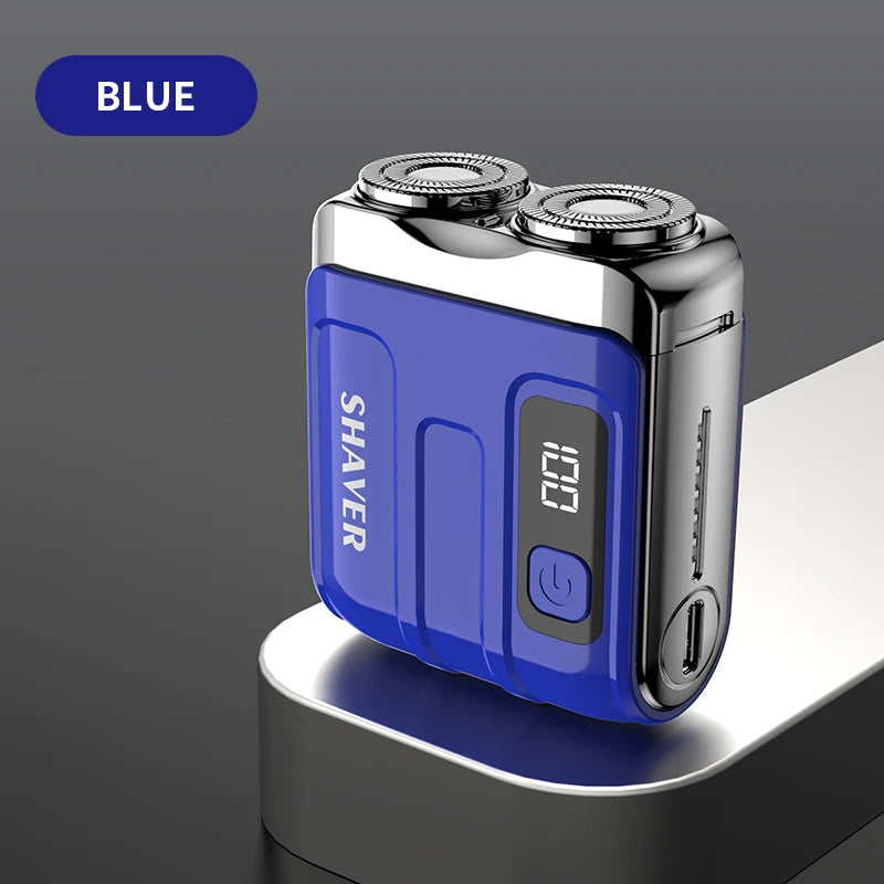 Portable Electric Shaver – Powerful Dual‑Blade Precision, USB Rechargeable, Great for Travel & Daily Touch‑Ups