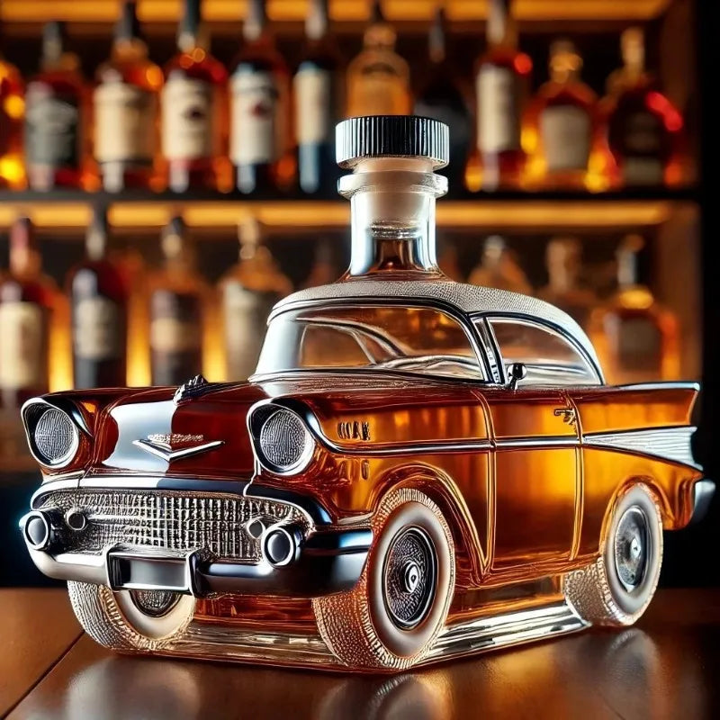 Car‑Shaped Whiskey Bottle – 350ML