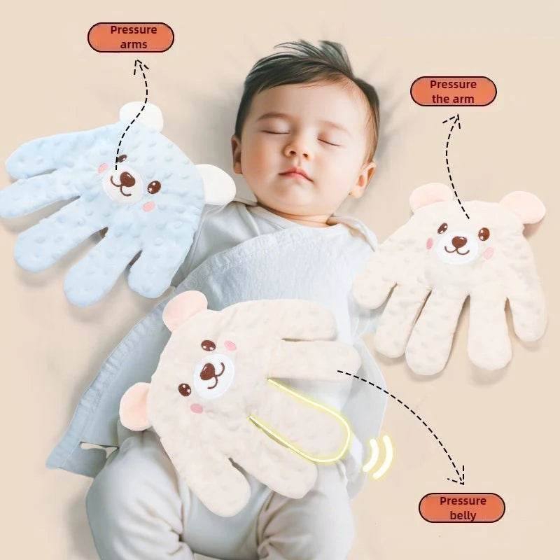 Baby Sleep Aid Palm Pillow – Soothing Heartbeat Comfort, Soft Plush Design, For Newborns & Toddlers