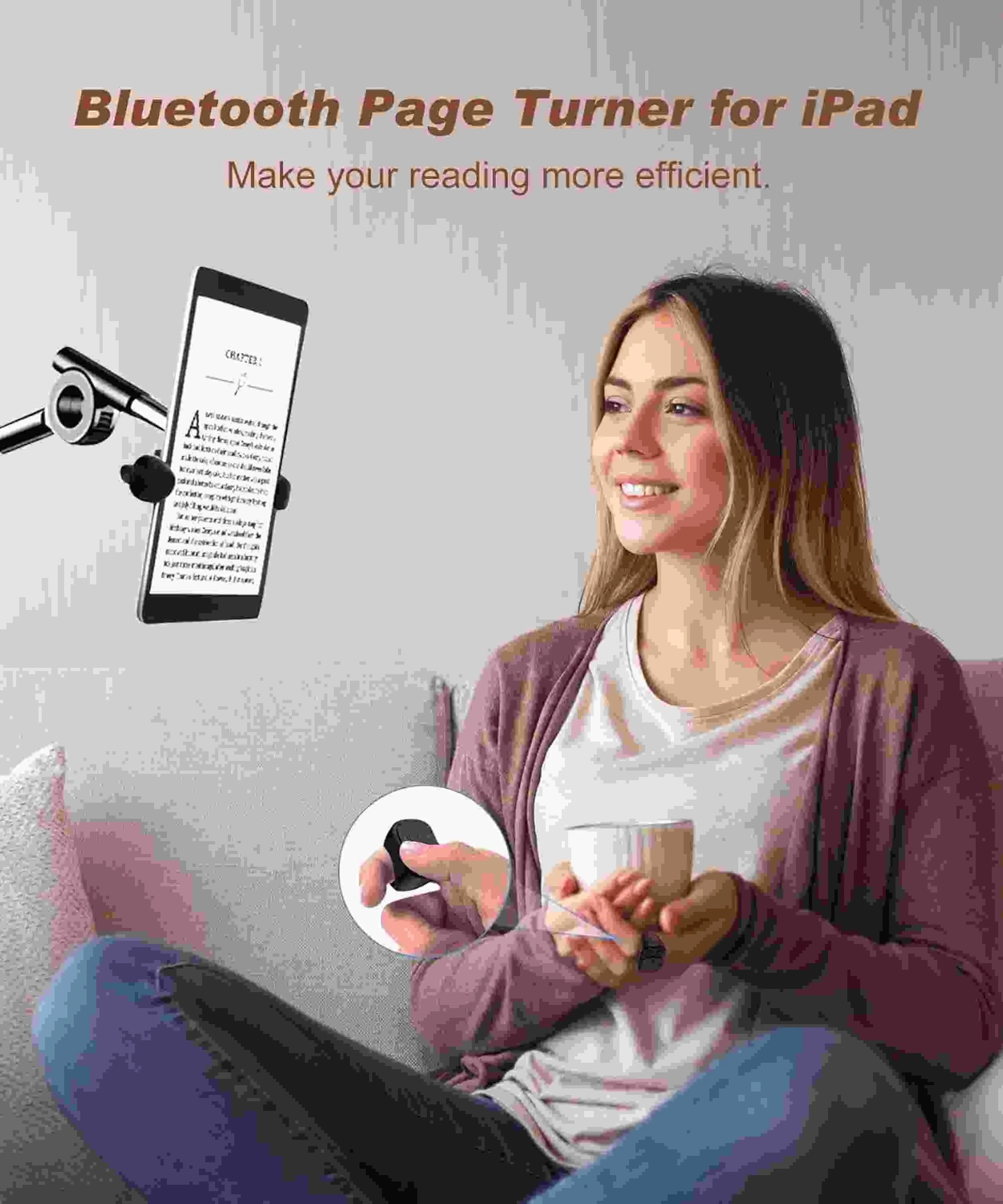 TikTok Scrolling Ring – Hands‑Free Control, Bluetooth Roller, IOS/Android Compatible, Perfect for Creators