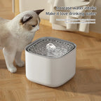 3L Cat Water Fountain – Auto‑Recirculating, Triple Filtration, Ultra‑Quiet USB Dispenser for Hydrated Cats