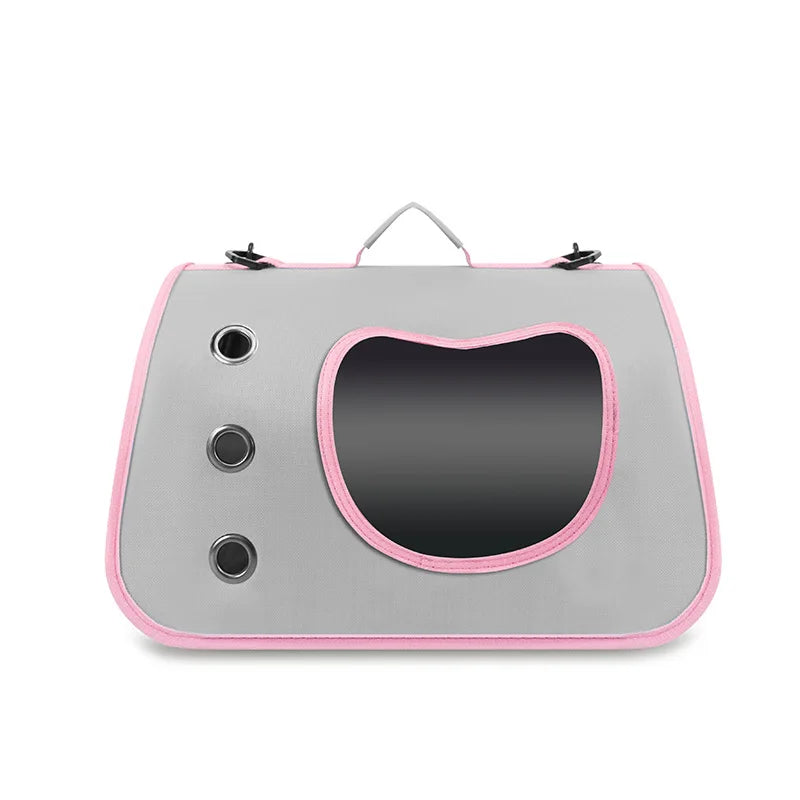 Portable Pet Carrier Bag – Breathable Foldable Design, Lightweight Build, Perfect for Small Dogs & Cats on the Go