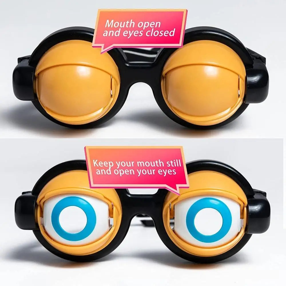 Crazy Blink Frog-Eye Glasses