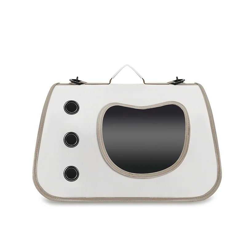 Portable Pet Carrier Bag – Breathable Foldable Design, Lightweight Build, Perfect for Small Dogs & Cats on the Go