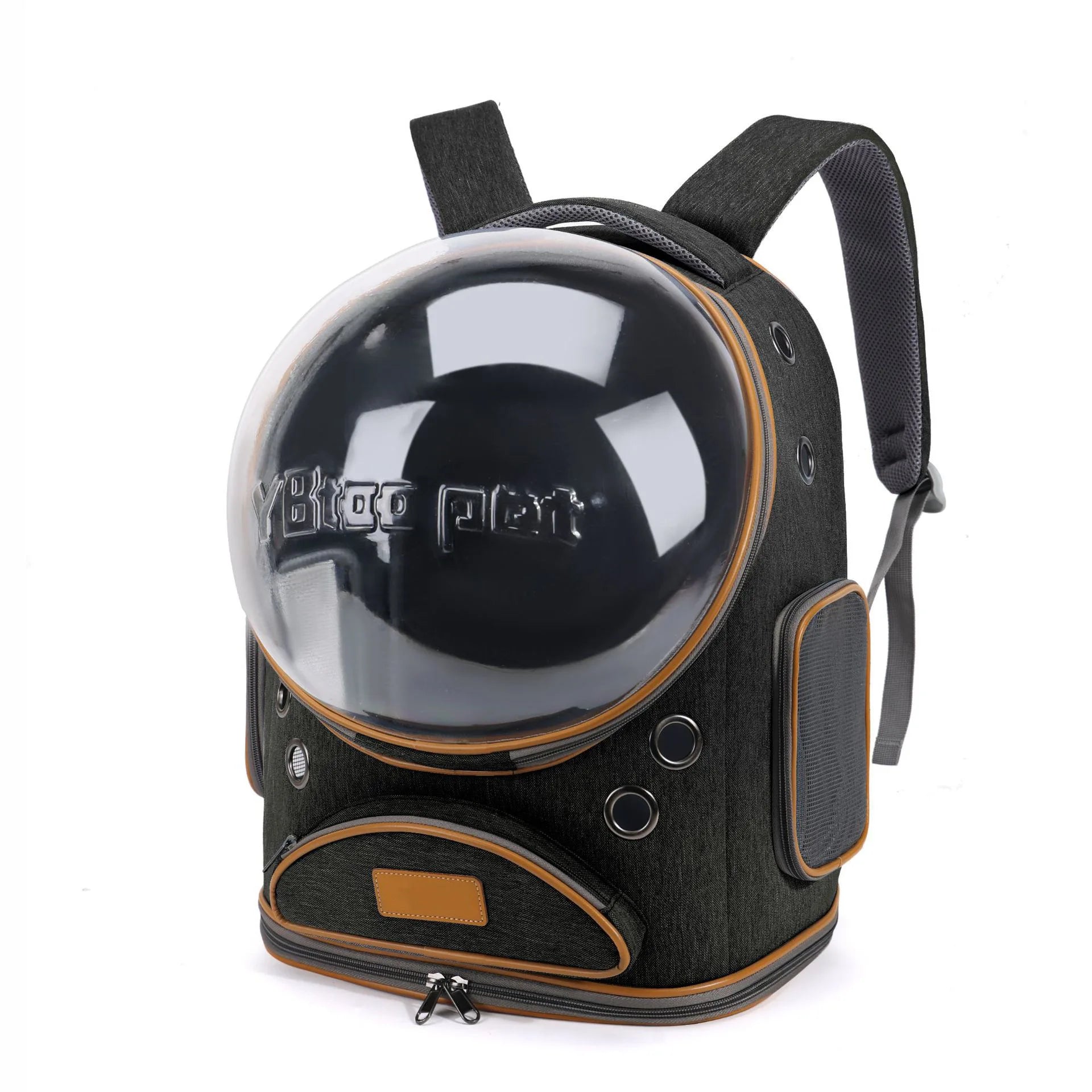 ClearView Pet Carrier – Foldable Airy Comfort, Portable Shoulder Bag for Cats on the Go