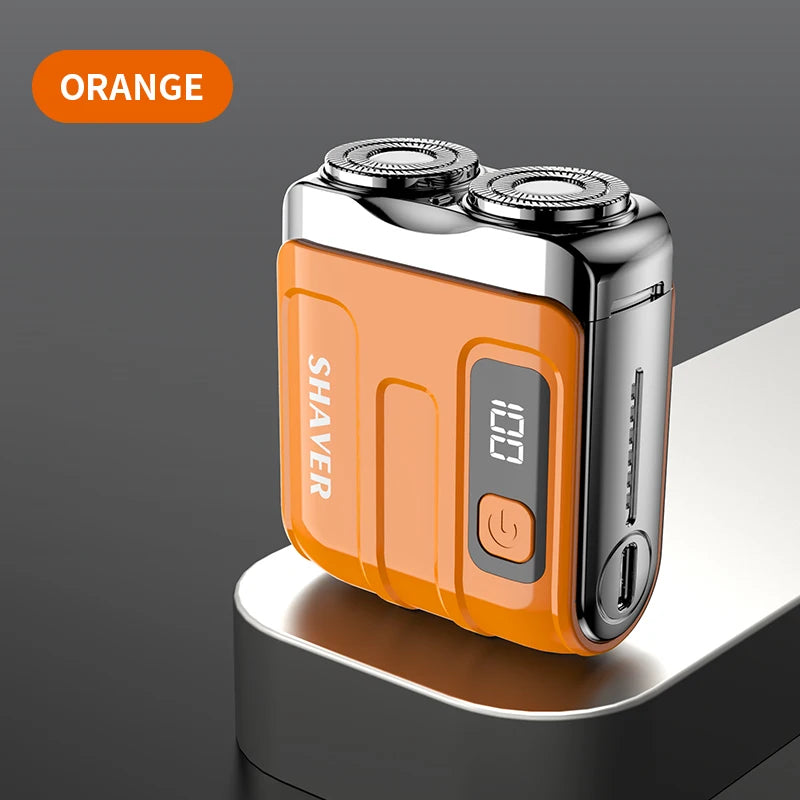 Portable Electric Shaver – Powerful Dual‑Blade Precision, USB Rechargeable, Great for Travel & Daily Touch‑Ups