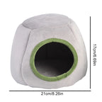 Small Animal Cozy Bed – Snug Winter Warmth, Plush Cotton Build, Ideal for Hamsters & Guinea Pigs