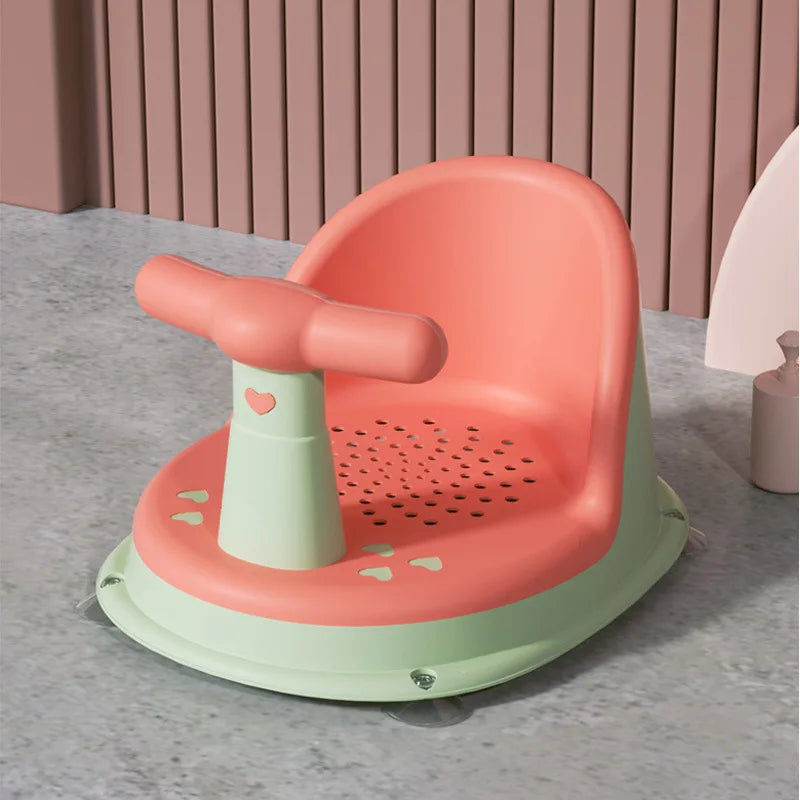 Children’s Shower Seat – Safe Hands‑Free Bathing, Portable Anti‑Slip Stand, Ideal for Newborns and Toddlers