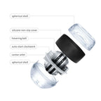 Gyro Strength Ball – Auto‑Start Power, 61 kg Resistance, For Grip & Forearm Training