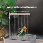 AutoFlow Bird Bath – USB Circulating Water Fountain, Quiet Motor, Perfect for Parrots & Small Birds