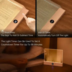 Portable LED Reading Light – Soft 3‑Mode Glow, Rechargeable Flat Design, Perfect for Bedtime Reading
