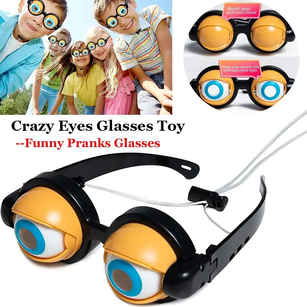 Crazy Blink Frog-Eye Glasses
