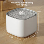 3L Cat Water Fountain – Auto‑Recirculating, Triple Filtration, Ultra‑Quiet USB Dispenser for Hydrated Cats