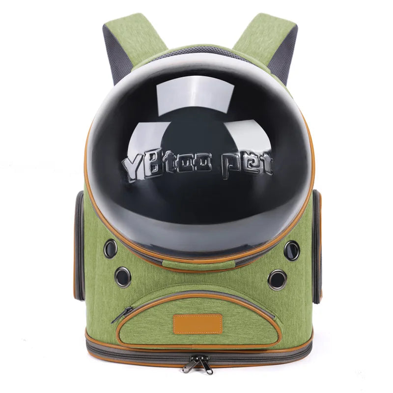 ClearView Pet Carrier – Foldable Airy Comfort, Portable Shoulder Bag for Cats on the Go