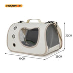 Portable Pet Carrier Bag – Breathable Foldable Design, Lightweight Build, Perfect for Small Dogs & Cats on the Go