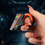 3D Finger Fidget Slider – Smooth Spin & Slide, Compact Design, For Stress Relief & Focus Boosting
