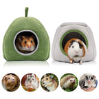 Small Animal Cozy Bed – Snug Winter Warmth, Plush Cotton Build, Ideal for Hamsters & Guinea Pigs
