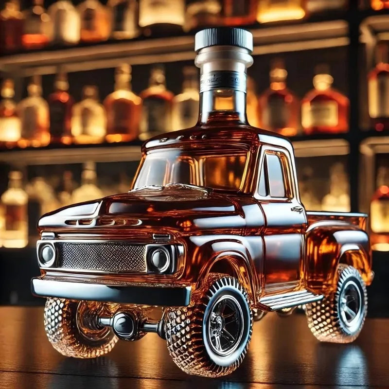 Car‑Shaped Whiskey Bottle – 350ML