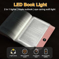 Portable LED Reading Light – Soft 3‑Mode Glow, Rechargeable Flat Design, Perfect for Bedtime Reading