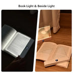 Portable LED Reading Light – Soft 3‑Mode Glow, Rechargeable Flat Design, Perfect for Bedtime Reading