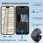 Smart Scroll Wheel – 360° Hands‑Free Bluetooth Control, Smooth Page Turning, Ideal for E‑Books & Videos