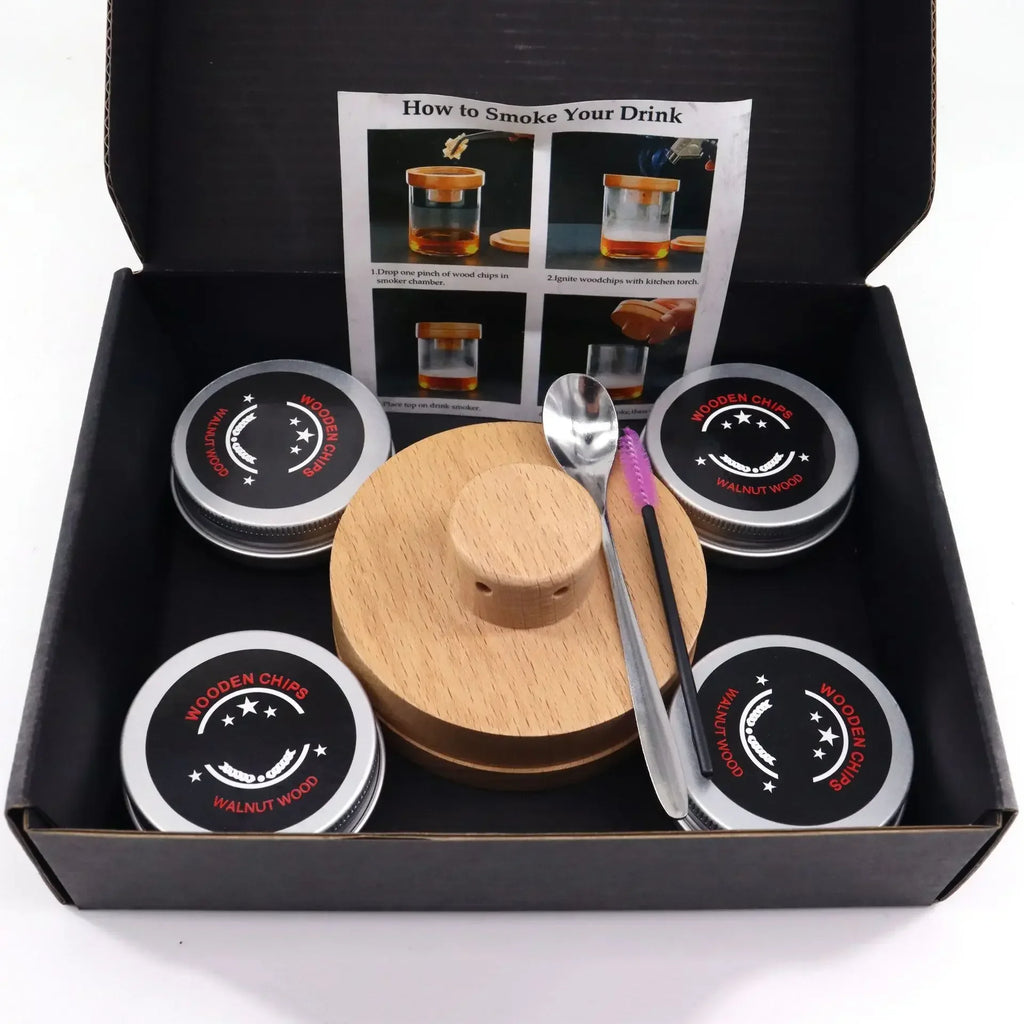 Whiskey Smoker Kit – Wooden Top