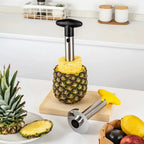 Turbo Pineapple Cutter – Quick 30‑Second Prep, Sharp Stainless Steel, Ideal for Home Kitchens