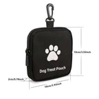 Portable Dog Treat Bag – Quick‑Access Storage, Durable Hooks, Perfect for Training
